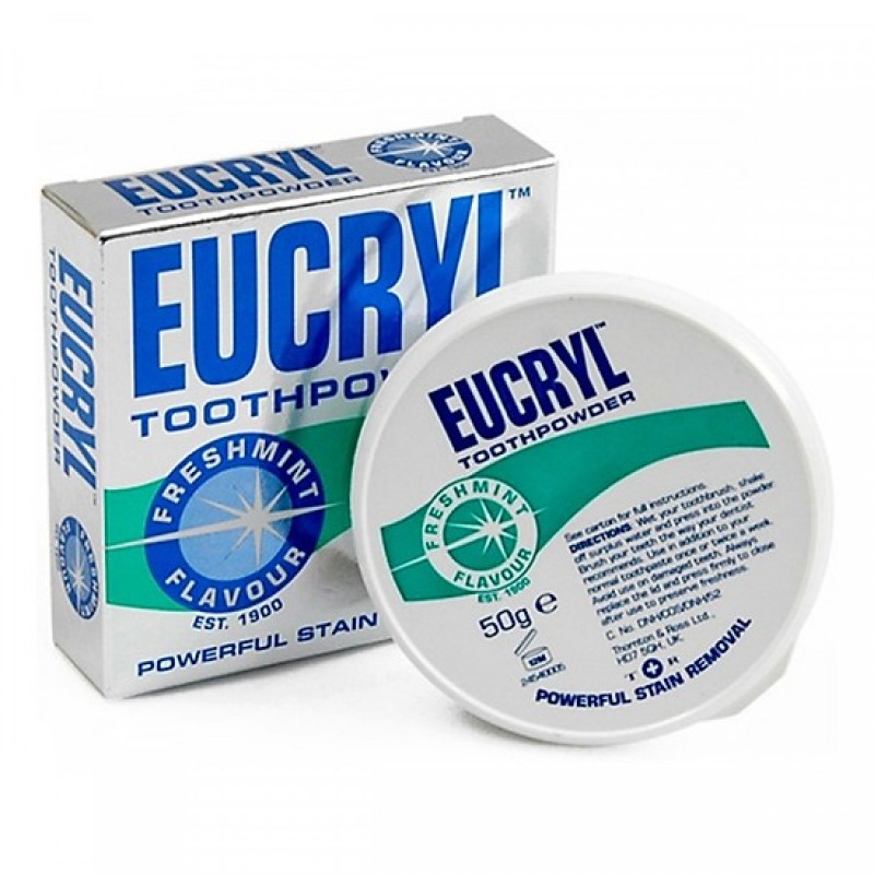 Bột Tẩy trắng răng EUCRYL - Hàng Cty